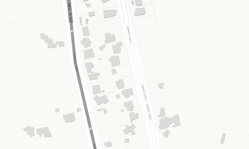 Map showing no Unitywater infrastructure