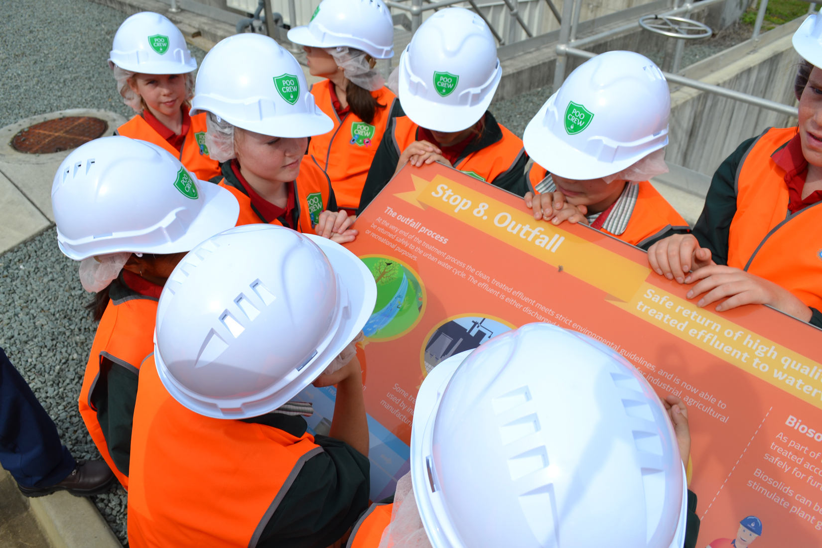 Unitywater Sewage Treatment Plant education