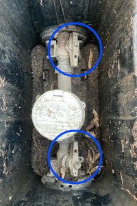 Mains internal isolation valve in meter box